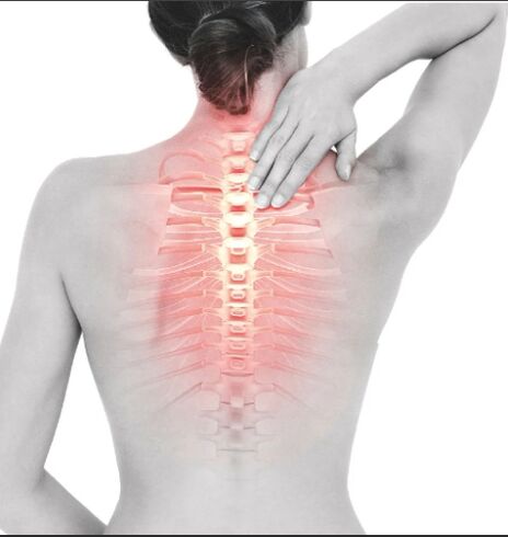 Krūtinės ląstos regiono osteochondrozė